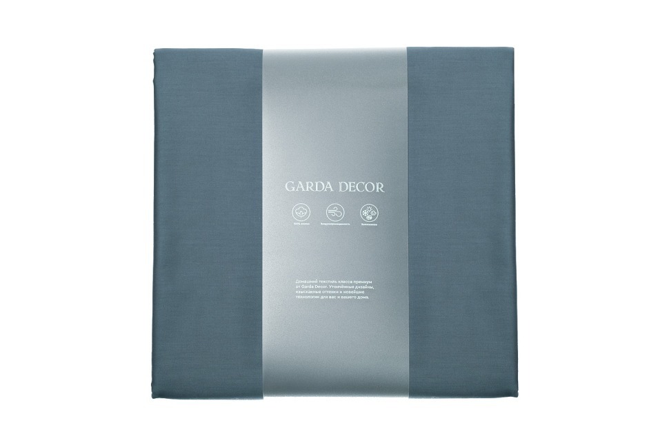 Фото Простыня сатин зеленый  240*180 (TT-00014164) - интернет-магазин МегаТерем в Москве