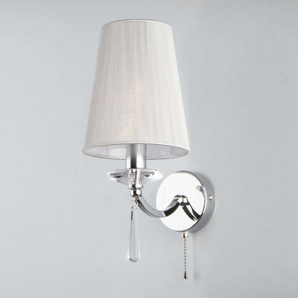 Фото Бра Eurosvet Valery 60079/1 хром EV_85986 - интернет-магазин МегаТерем в Москве