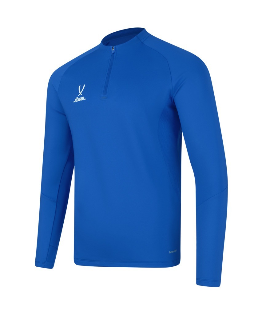 Фото Джемпер тренировочный JOGEL PREMIER PerFormDRY Training 1/4 Zip Top, синий (2122270) - интернет-магазин МегаТерем в Москве