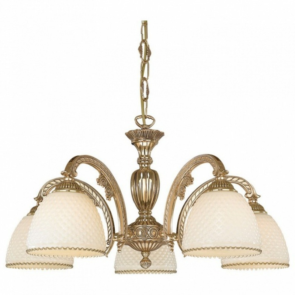 Фото Подвесная люстра Reccagni Angelo 7105 L 7105/5 RA_L_7105_5 - интернет-магазин МегаТерем в Москве