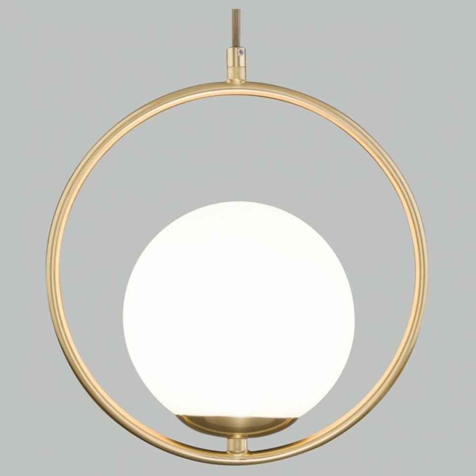 Фото Подвесной светильник Eurosvet Ringo 50089/1 золото EV_a050244 - интернет-магазин МегаТерем в Москве