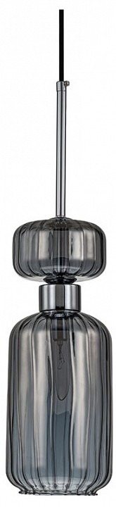 Фото Подвесной светильник Escada Gloss 1141/1S Chrome/Smoke ESC_1141_1S_Chrome_Smoke - интернет-магазин МегаТерем в Москве