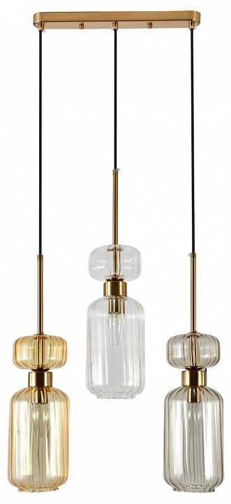 Фото Подвесной светильник Escada GLOSS 1141/3S BG/CL/AM ESC_1141_3S_BG_CL_AM - интернет-магазин МегаТерем в Москве