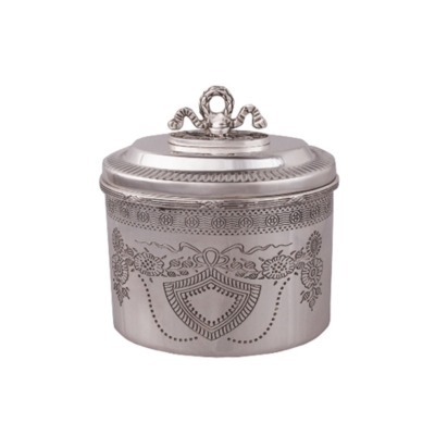 Шкатулка 9597, никель, посе...