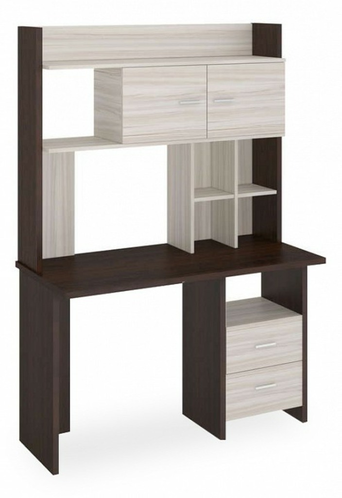 Фото Стол компьютерный Домино Lite СКЛ-Прям120+НКЛХ-120 MER_SKL-Pryam120-NKLH-120_VK - интернет-магазин МегаТерем в Москве