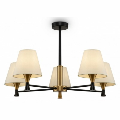 Люстра на штанге Freya Perfetto FR5098PL-05BBS MY_FR5098PL-05BBS