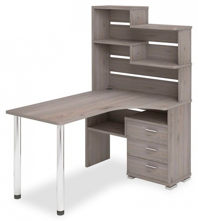 Фото Стол компьютерный Домино СР-132-140 MER_SR-132-140-N-PRAV - интернет-магазин МегаТерем в Москве