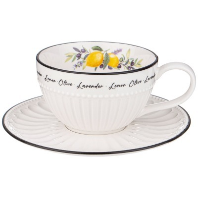 Чайная пара lefard "kitchen passions" 250 мл 15,5*6,7 см (189-470) 