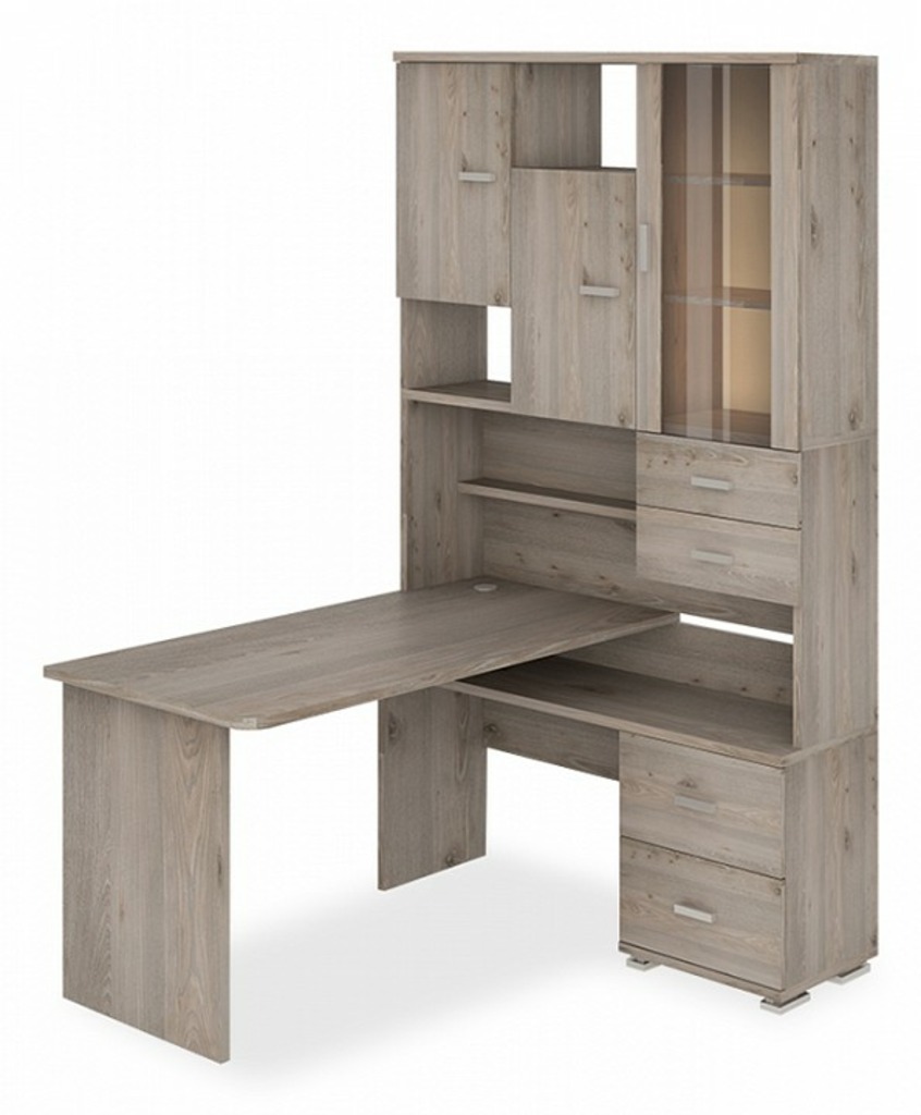 Фото Стол компьютерный Домино Нельсон СР-620-140 MER_SR-620-140-N-PRAV - интернет-магазин МегаТерем в Москве