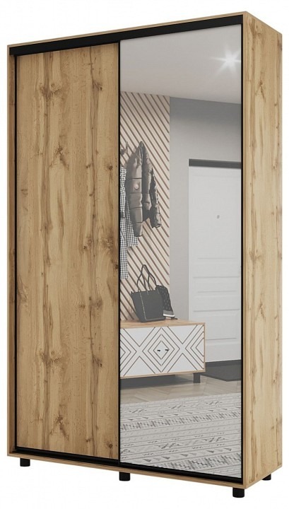 Фото Шкаф-купе Prime MBW_102101 - интернет-магазин МегаТерем в Москве