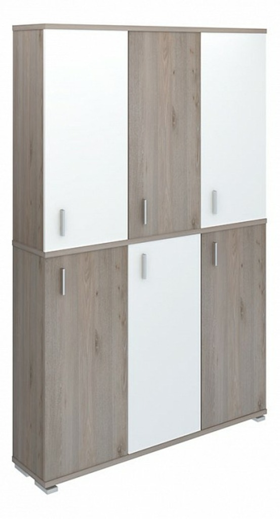 Фото Шкаф книжный Домино нельсон ПУ-40-4 MER_PU-40-4_NBE - интернет-магазин МегаТерем в Москве