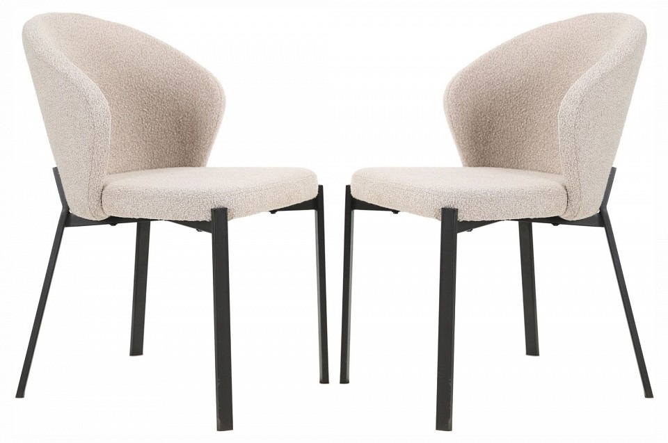 Фото Набор из 2 стульев Odda HSBI_DC-2401_beige_2 - интернет-магазин МегаТерем в Москве