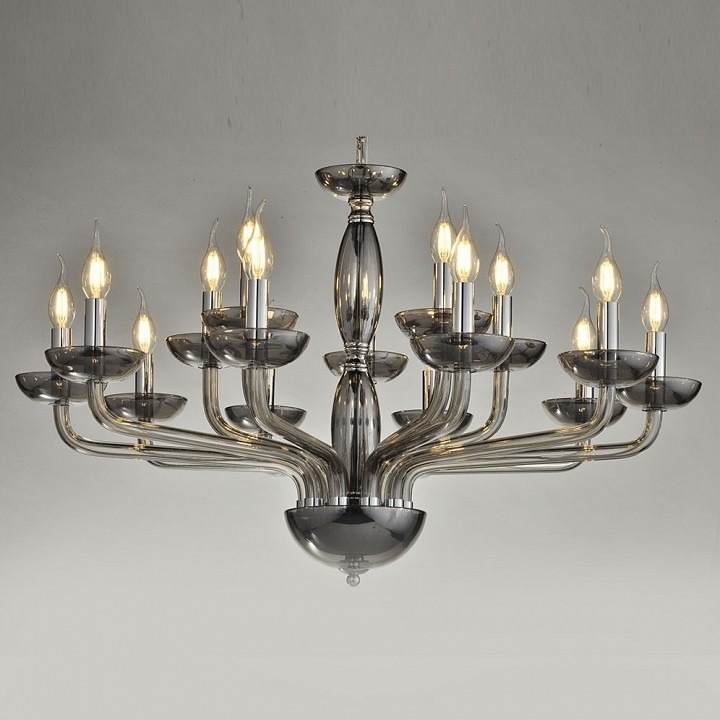 Фото Подвесная люстра Newport 12600 12615/S smoke NWP_M0062019 - интернет-магазин МегаТерем в Москве