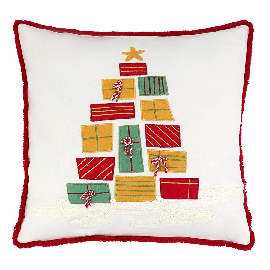 Фото Чехол на подушку gifts season из коллекции new year essential, 45х45 см (79794) - интернет-магазин МегаТерем в Москве