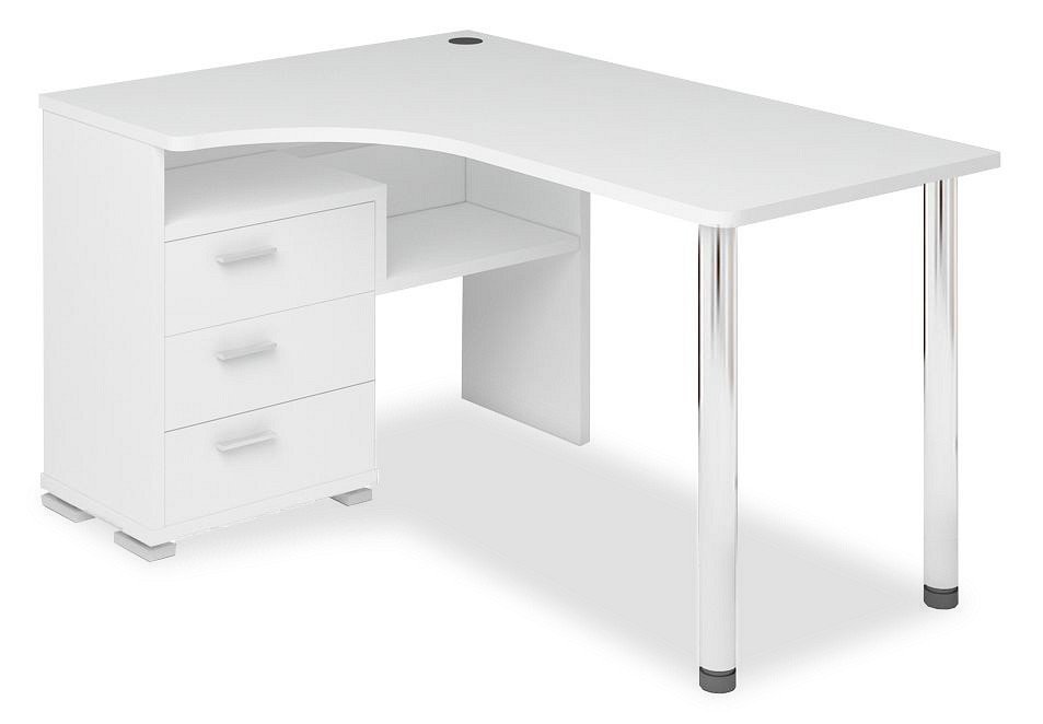 Фото Стол компьютерный Домино СР-132С-150 БЕ-ЛЕВ MER_SR-132S-150_BE-LEV - интернет-магазин МегаТерем в Москве