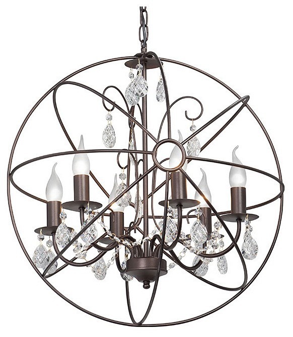 Фото Подвесная люстра Vitaluce V4554 V4554-7/6 VI_V4554-7_6 - интернет-магазин МегаТерем в Москве