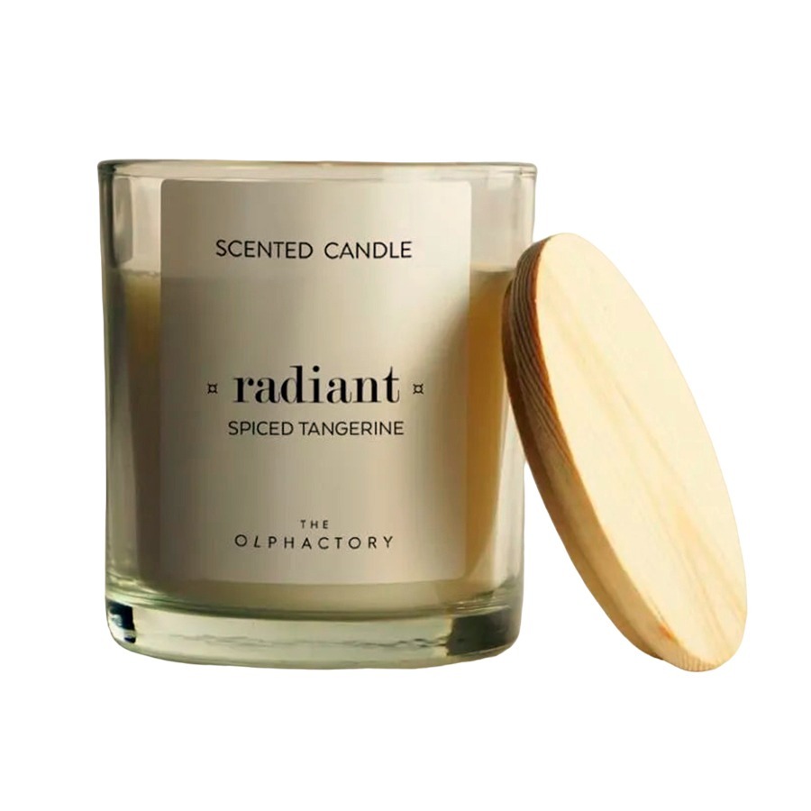 Фото Свеча ароматическая the olphactory, radiant, spiced tangerine, 40 ч (78038) - интернет-магазин МегаТерем в Москве