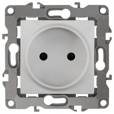 Розетка без заземления, без...