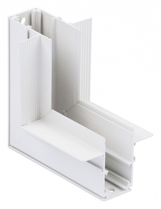 Фото Соединитель угловой L-образный для треков встраиваемых Vitaluce VT0200030 VT0200030-00 VI_VT0200030-00 - интернет-магазин МегаТерем в Москве