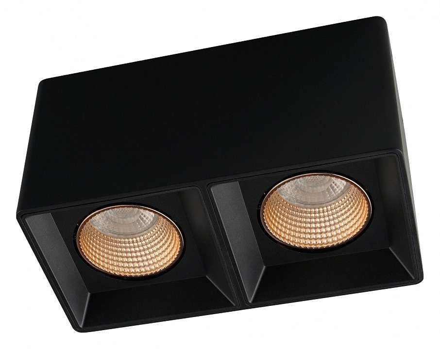Фото Накладной светильник Denkirs DK3030 DK3085-BK+BR DK_DK3085-BK_BR - интернет-магазин МегаТерем в Москве