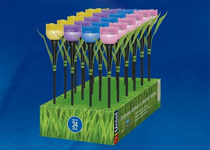 Фото Наземный низкий светильник Uniel  UL-00004275 UL_UL-00004275 - интернет-магазин МегаТерем в Москве