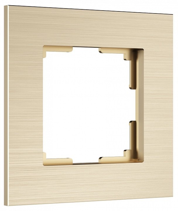 Фото Рамка на 1 пост Werkel AluMax шампань W0013511 WRK_a066333 - интернет-магазин МегаТерем в Москве