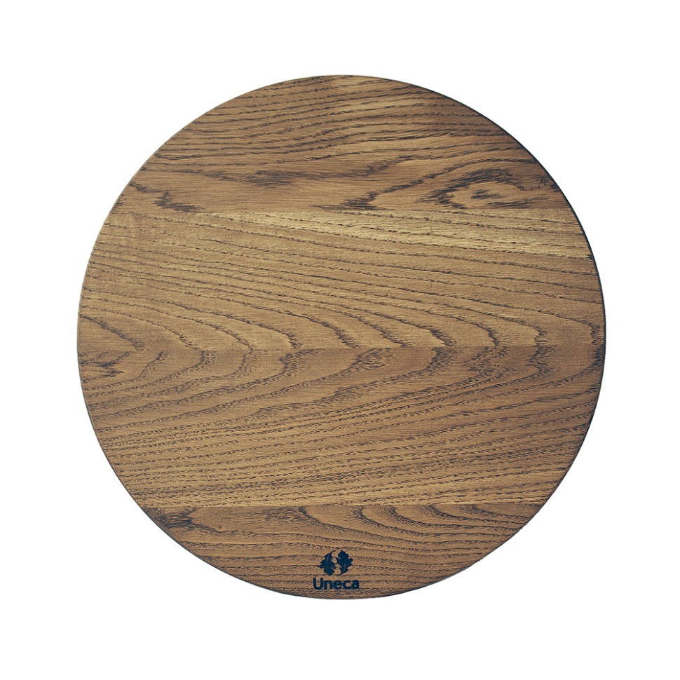 Фото Вращающийся столик 35 см деревянный, дуб ДРВ-33/2 - интернет-магазин МегаТерем в Москве