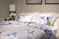 Простыня на резинке тенсель белая 160*200*30 (TT-00015793)