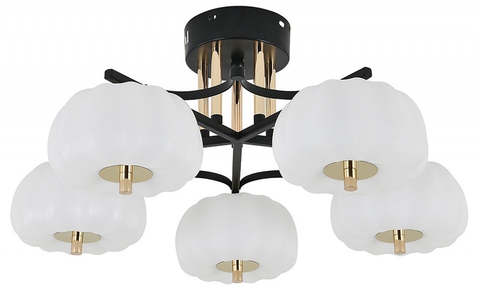 Фото Люстра на штанге Escada Halma 10301/5LED ESC_10301_5LED - интернет-магазин МегаТерем в Москве