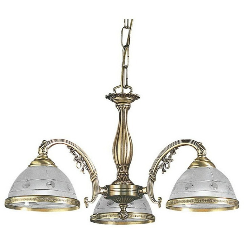 Фото Подвесная люстра Reccagni Angelo 3830 L 3830/3 RA_L_3830_3 - интернет-магазин МегаТерем в Москве