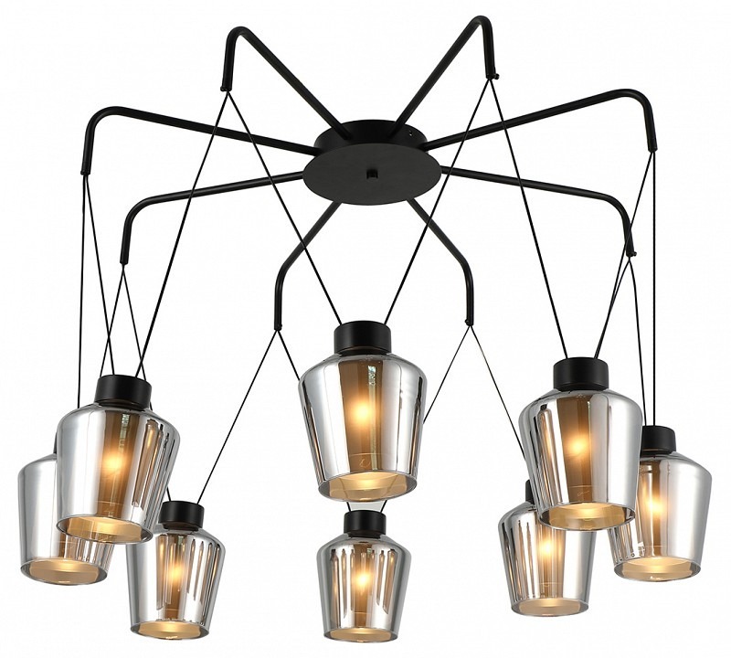 Фото Подвесная люстра Escada Trenton 2140/8S ESC_2140_8S - интернет-магазин МегаТерем в Москве