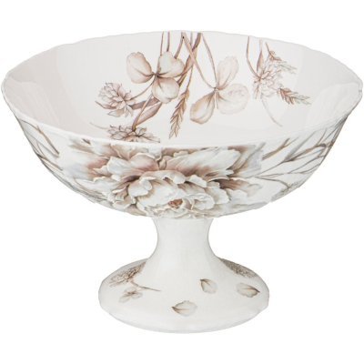 Ваза на ножке lefard белый ...