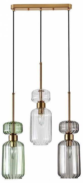 Фото Подвесной светильник Escada GLOSS 1141/3S CL/GN/SM ESC_1141_3S_CL_GN_SM - интернет-магазин МегаТерем в Москве