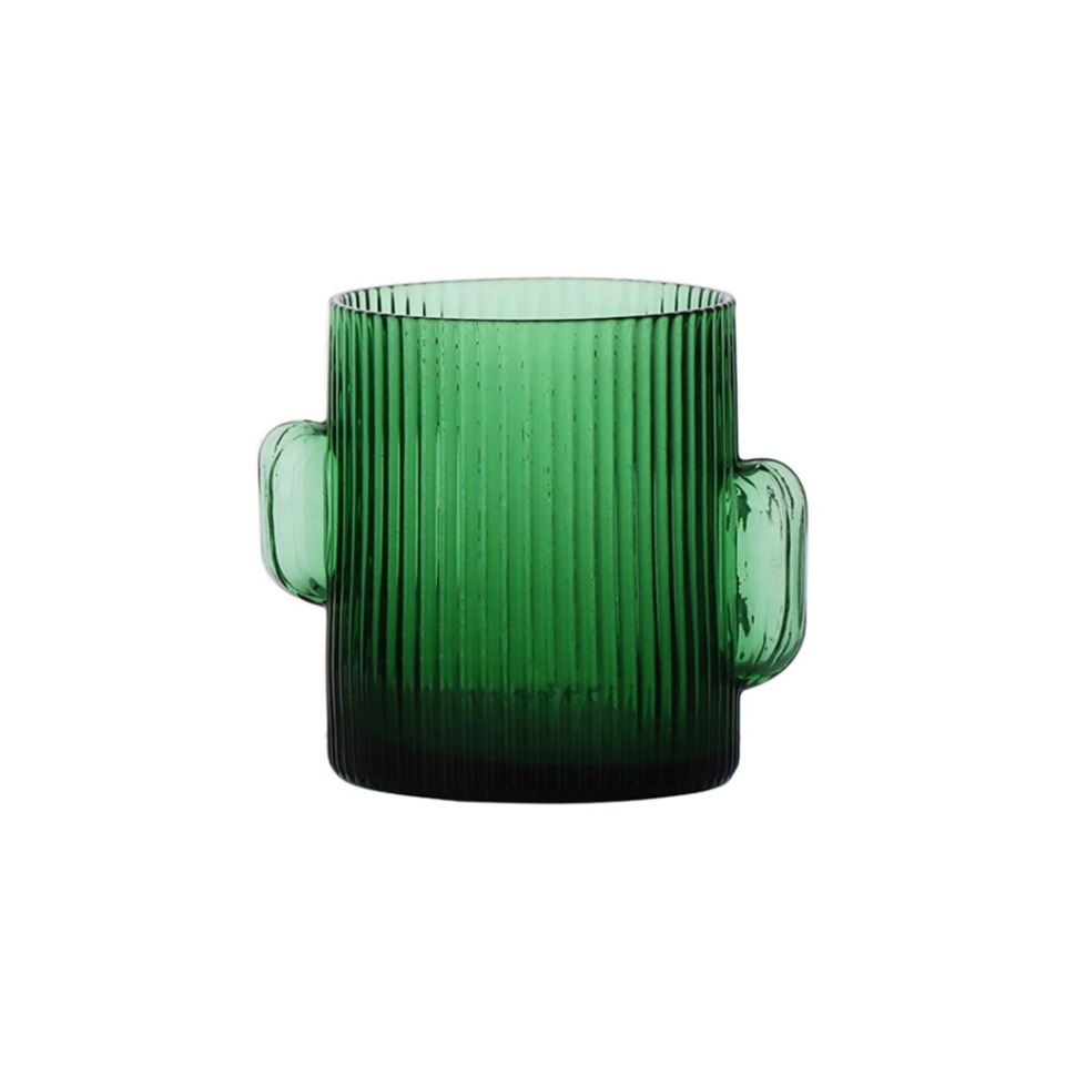 Фото Стакан DF06718, стекло, green, ROOMERS TABLEWARE - интернет-магазин МегаТерем в Москве