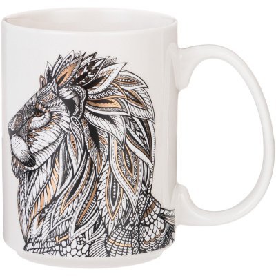 Кружка lefard "лев" 500мл 13,8*8,7*11,7см мал.уп.=12шт (97-691) 