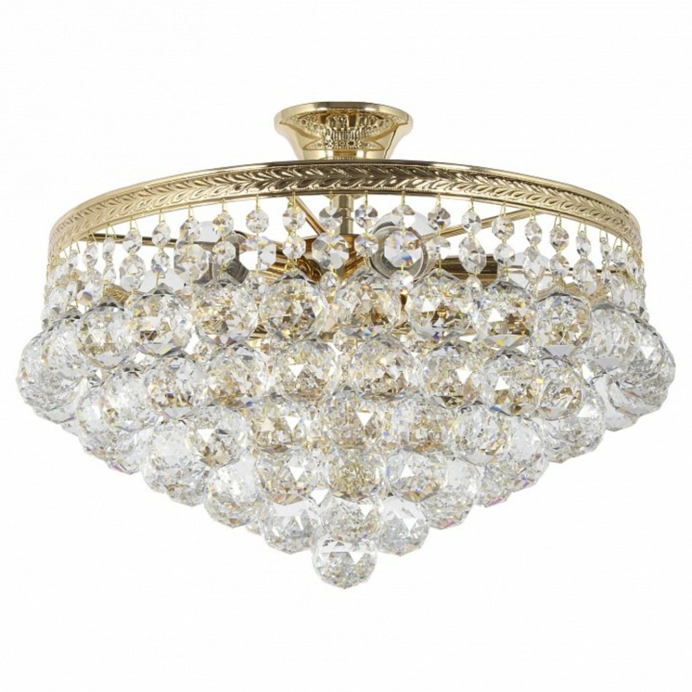 Фото Люстра на штанге Dio D’Arte Cremono Cremono E 1.3.38.200 G DDA_Cremono_E_1.3.38.200_G - интернет-магазин МегаТерем в Москве