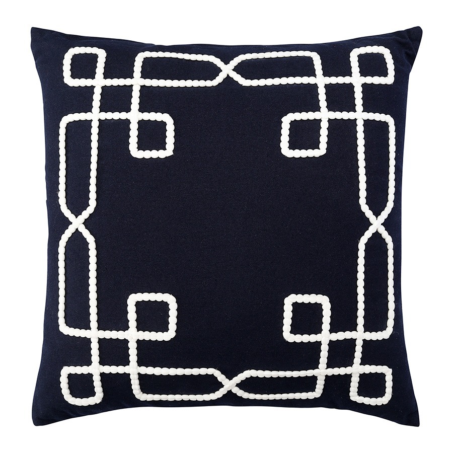 Фото Подушка декоративная navy story из коллекции sea treasures, 45х45 см (79018) - интернет-магазин МегаТерем в Москве