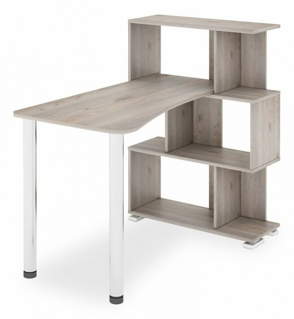 Фото Стол компьютерный Домино нельсон СЛ-5-3СТ-2 MER_SL-5-3ST-2_N - интернет-магазин МегаТерем в Москве