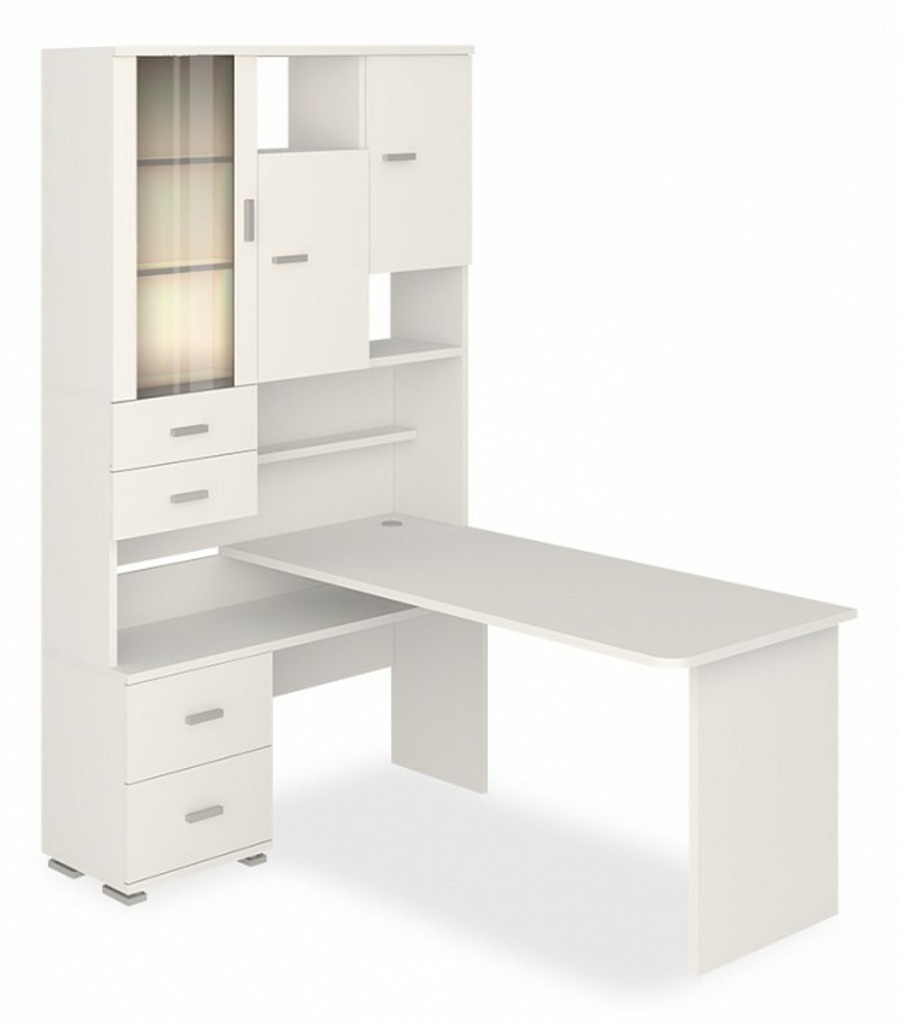 Фото Стол компьютерный Домино СР-620-160 MER_SR-620-160-BE-LEV - интернет-магазин МегаТерем в Москве