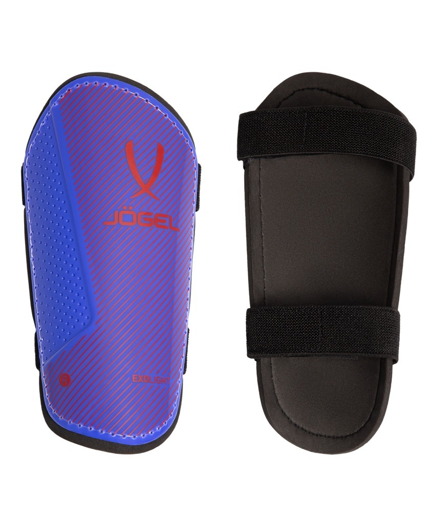 Фото Щитки футбольные JOGEL JA-201, синий (2111739) - интернет-магазин МегаТерем в Москве