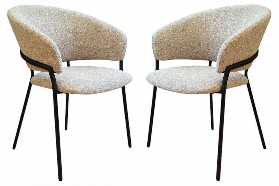 Фото Набор из 2 стульев Bodo HSBI_DC-24116_beige_2 - интернет-магазин МегаТерем в Москве