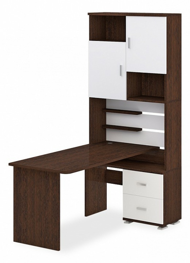 Фото Стол компьютерный Домино СР-720/160 MER_SR-720-160-VBEV-PRAV - интернет-магазин МегаТерем в Москве