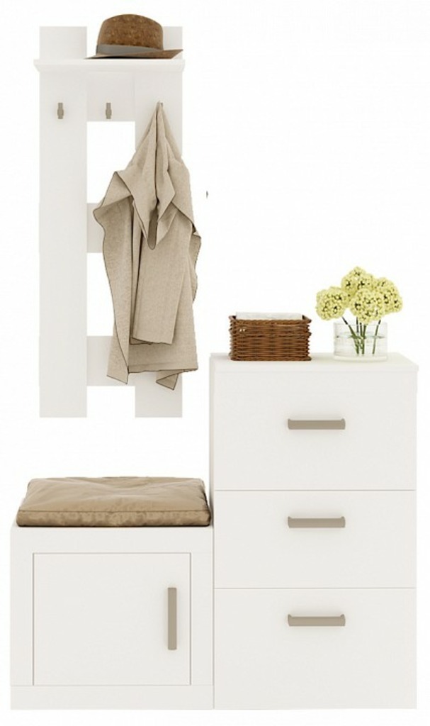 Фото Стенка для прихожей Toivo ТОЙ-ПР 4 MER_TOJ-PR-4-BEBE - интернет-магазин МегаТерем в Москве