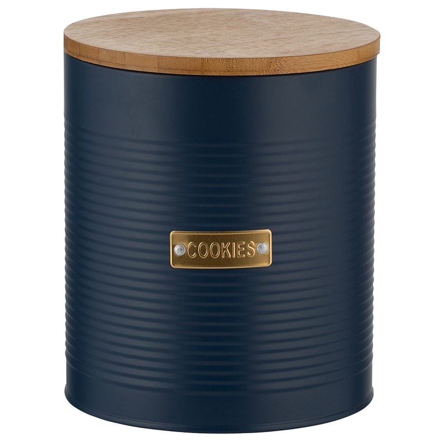 Фото Банка для печенья otto, 2,6 л, синяя (73406) - интернет-магазин МегаТерем в Москве