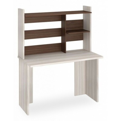 Стол компьютерный Домино Лайт СКЛ-Прям120+НКЛ120 MER_SKL-Pryam120_bez_tumby-NKL-120_KSH