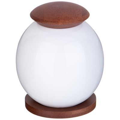 Банка с дерев. крышкой lefa...