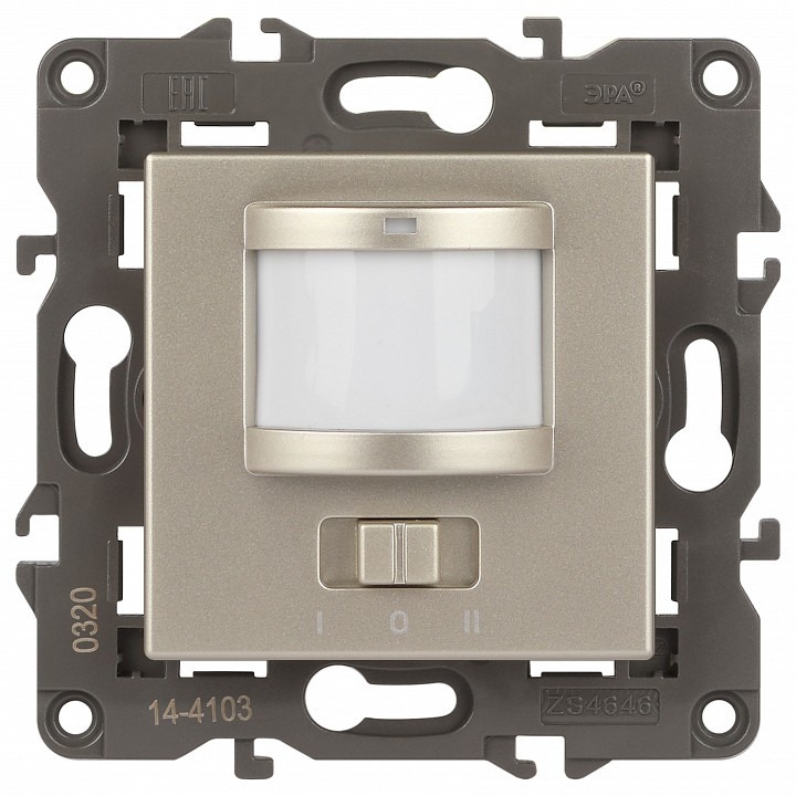 Фото Датчик движения без рамки Эра Эра Elegance 14-4103-04 ER_B0034355 - интернет-магазин МегаТерем в Москве