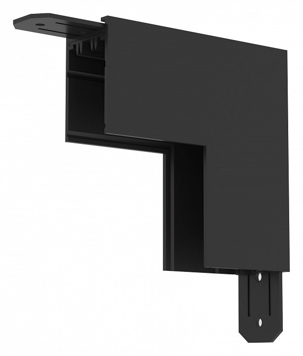 Фото Соединитель угловой L-образный для треков Denkirs Smart TR2108-BK DK_TR2108-BK - интернет-магазин МегаТерем в Москве