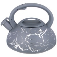 Чайник agness со свистком 3 л, серия fantasy, индукционное капсульное дно (916-412) 