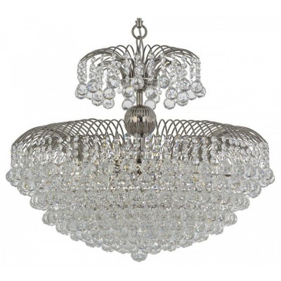 Подвесная люстра Arti Lampadari Pompei Nickel Pompei E 1.5.80.100 N AL_Pompei_E_1.5.80.100_N